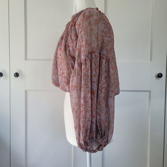 Boho long sleeve blouse - Picture 10 of 15